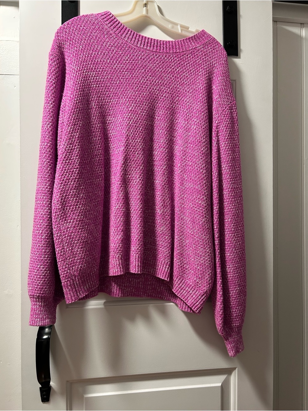 Shop the Mint Pink Crewneck Knit Sweater